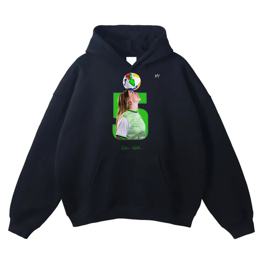 Eden Hotch Oversize Fleeced Hoodie