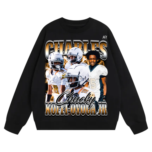 Charles Koffi-Oyoua Jr Heavyweight Crewneck Sweatshirt