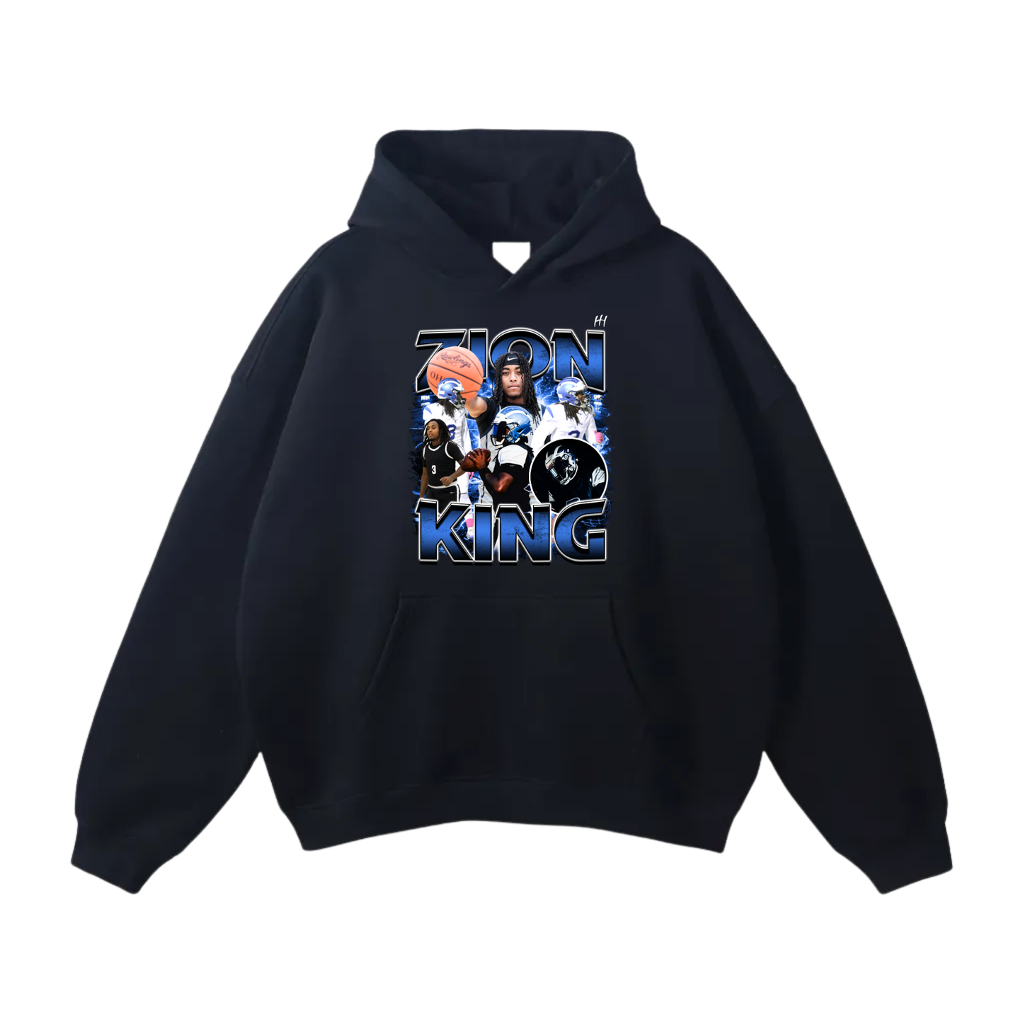 Zion King Oversize Fleeced Hoodie