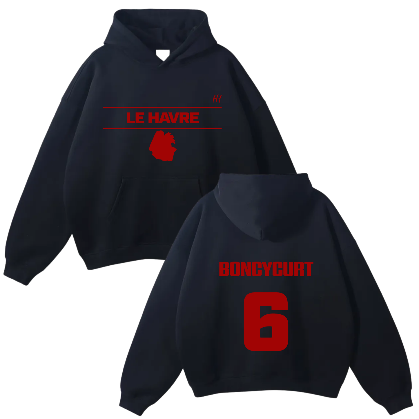 Asso'o Oversize Fleeced Hoodie
