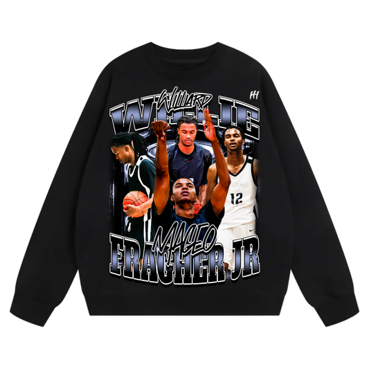 Willie Maceo Fragher Jr Heavyweight Crewneck Sweatshirt