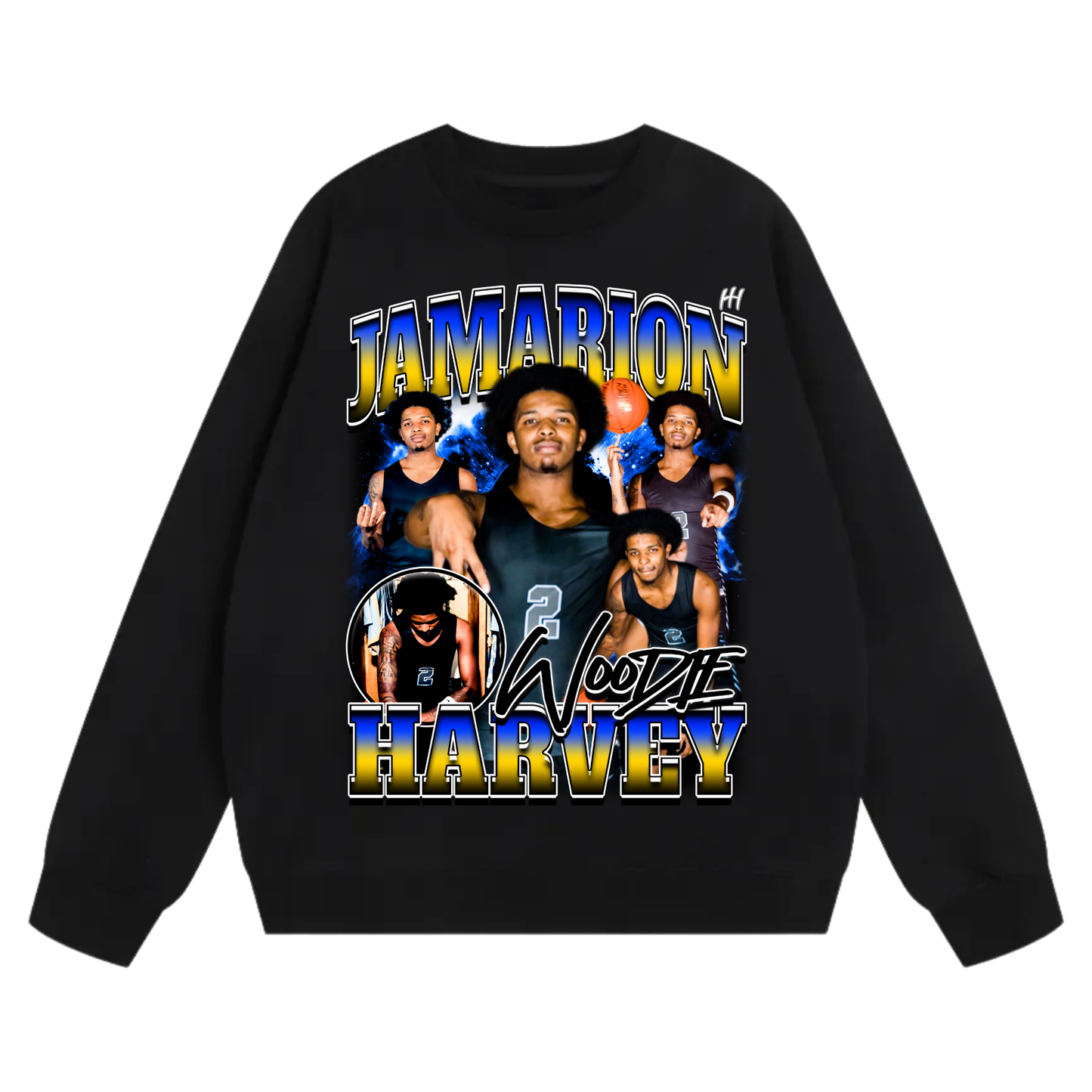 Jamarion Harvey Heavyweight Crewneck Sweatshirt