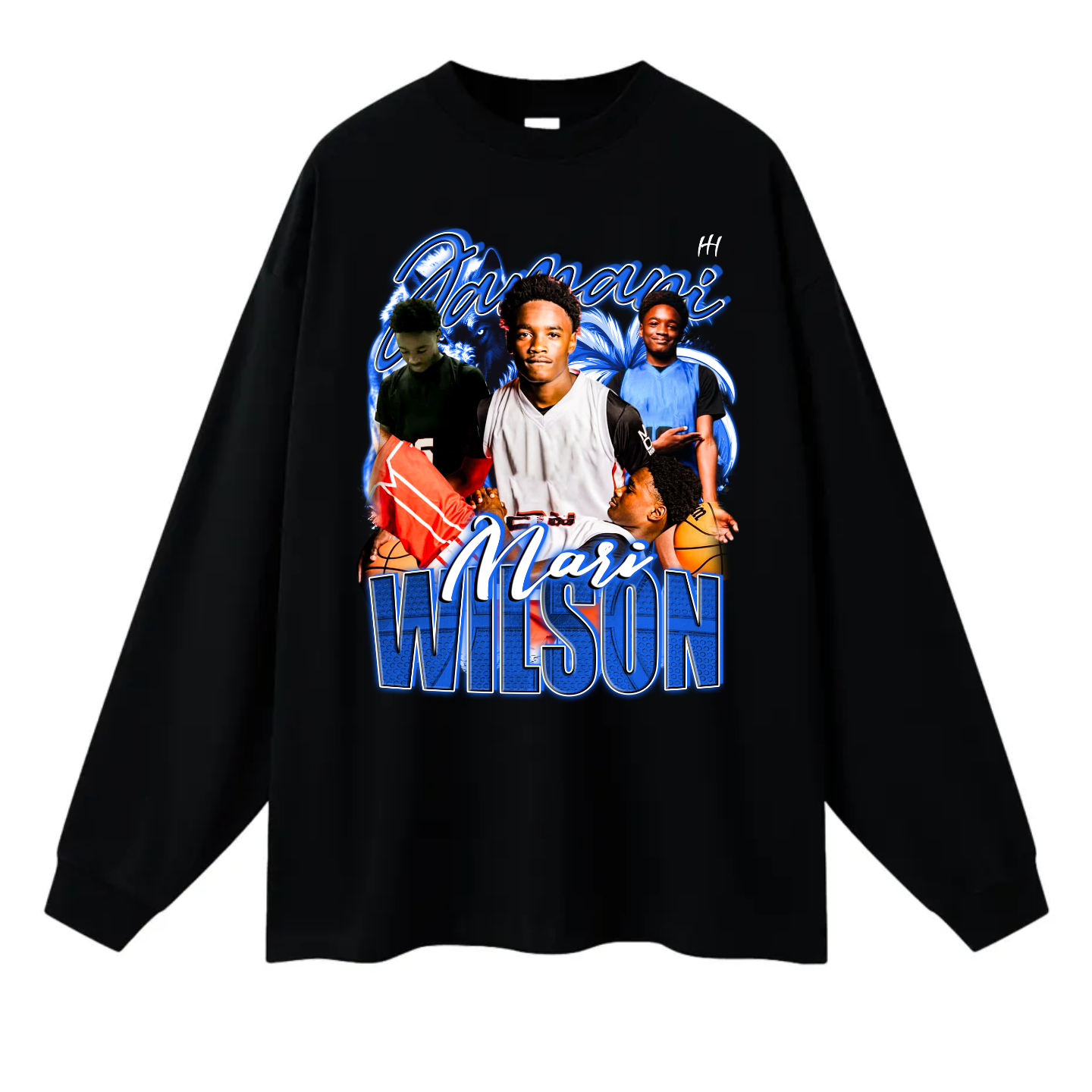 Jamari Wilson 3 Long Sleeve Tee