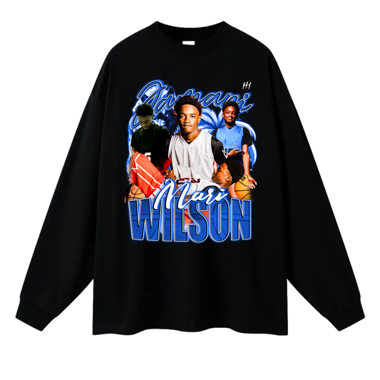 Jamari Wilson 3 Long Sleeve Tee