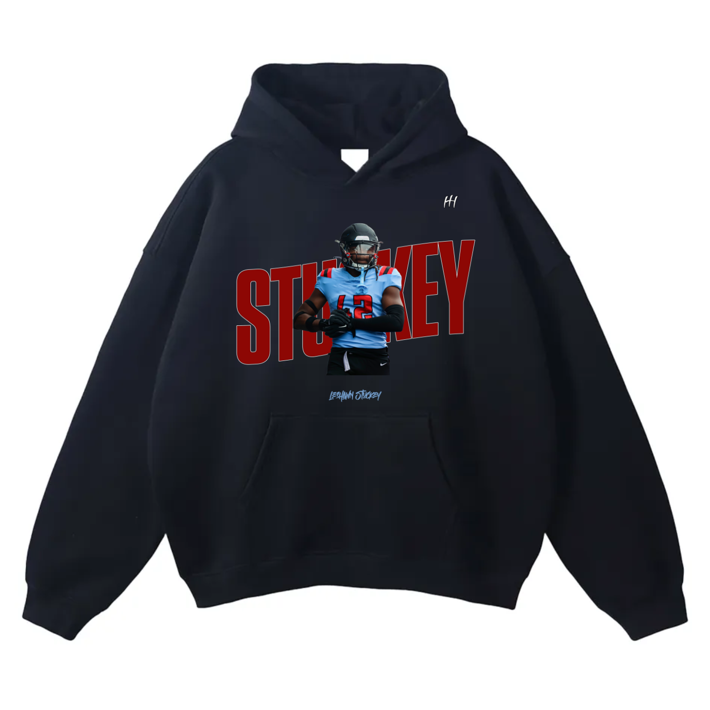Leshawn Stucky Oversize Fleeced Hoodie