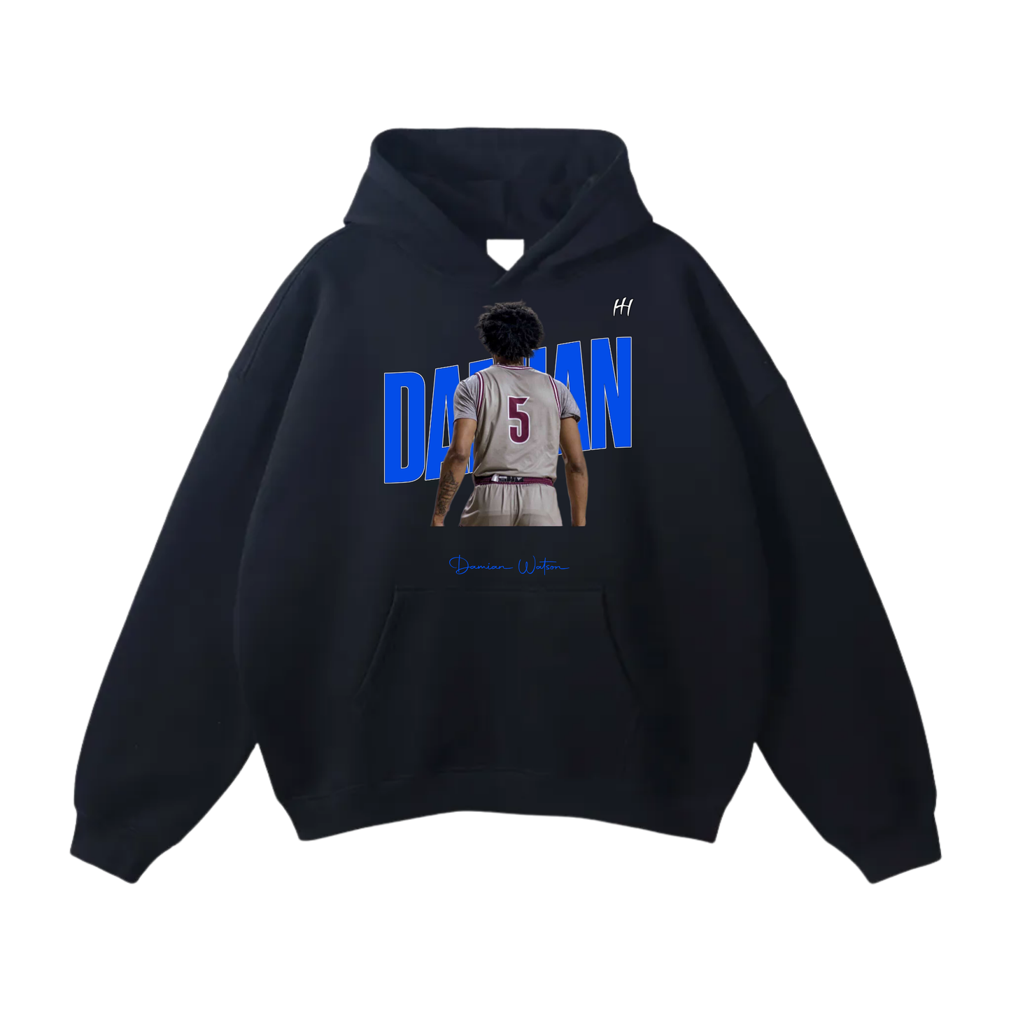 Damian Watson Oversize Fleeced Hoodie