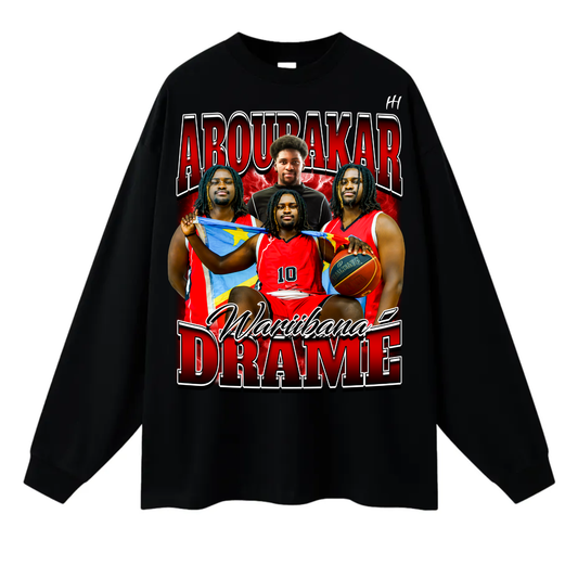 Aboubakar Dramé Long Sleeve Tee