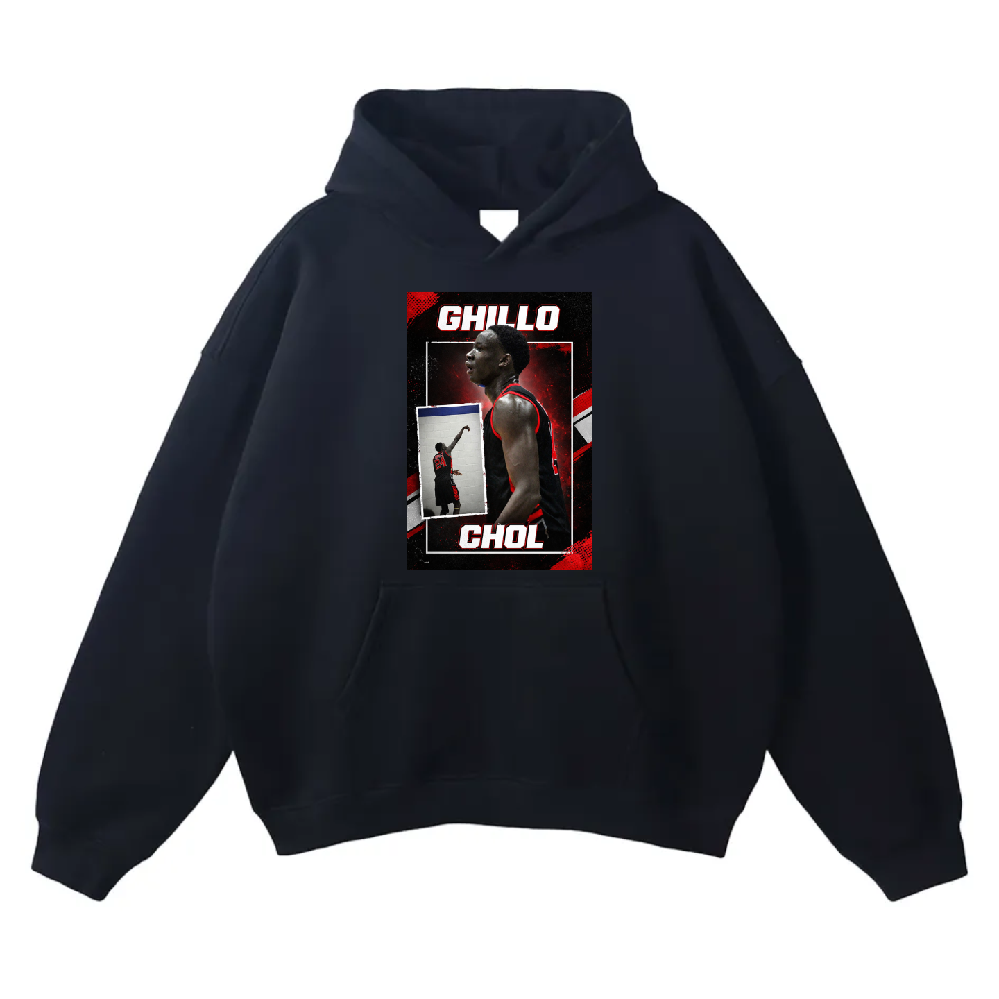 Ghillo Chol Oversize Fleeced Hoodie