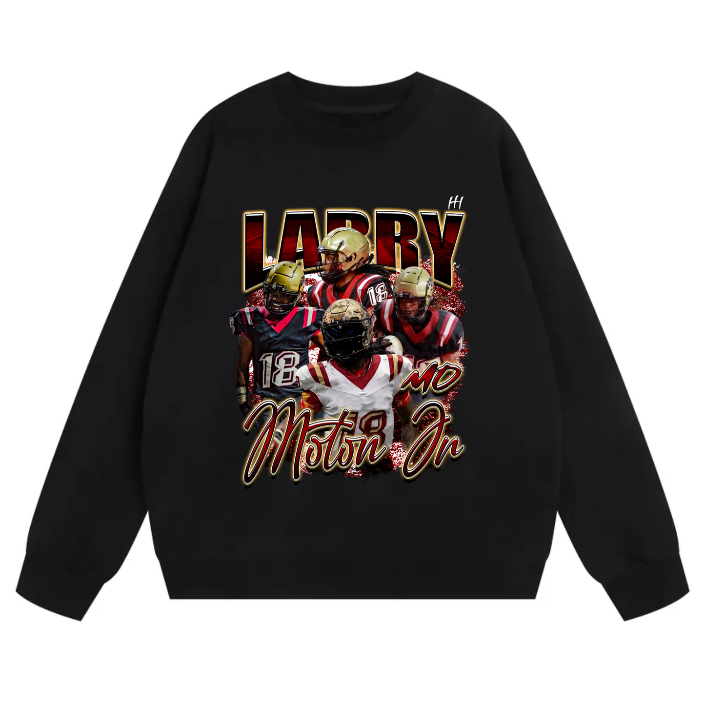 Larry Moton Jr Heavyweight Crewneck Sweatshirt