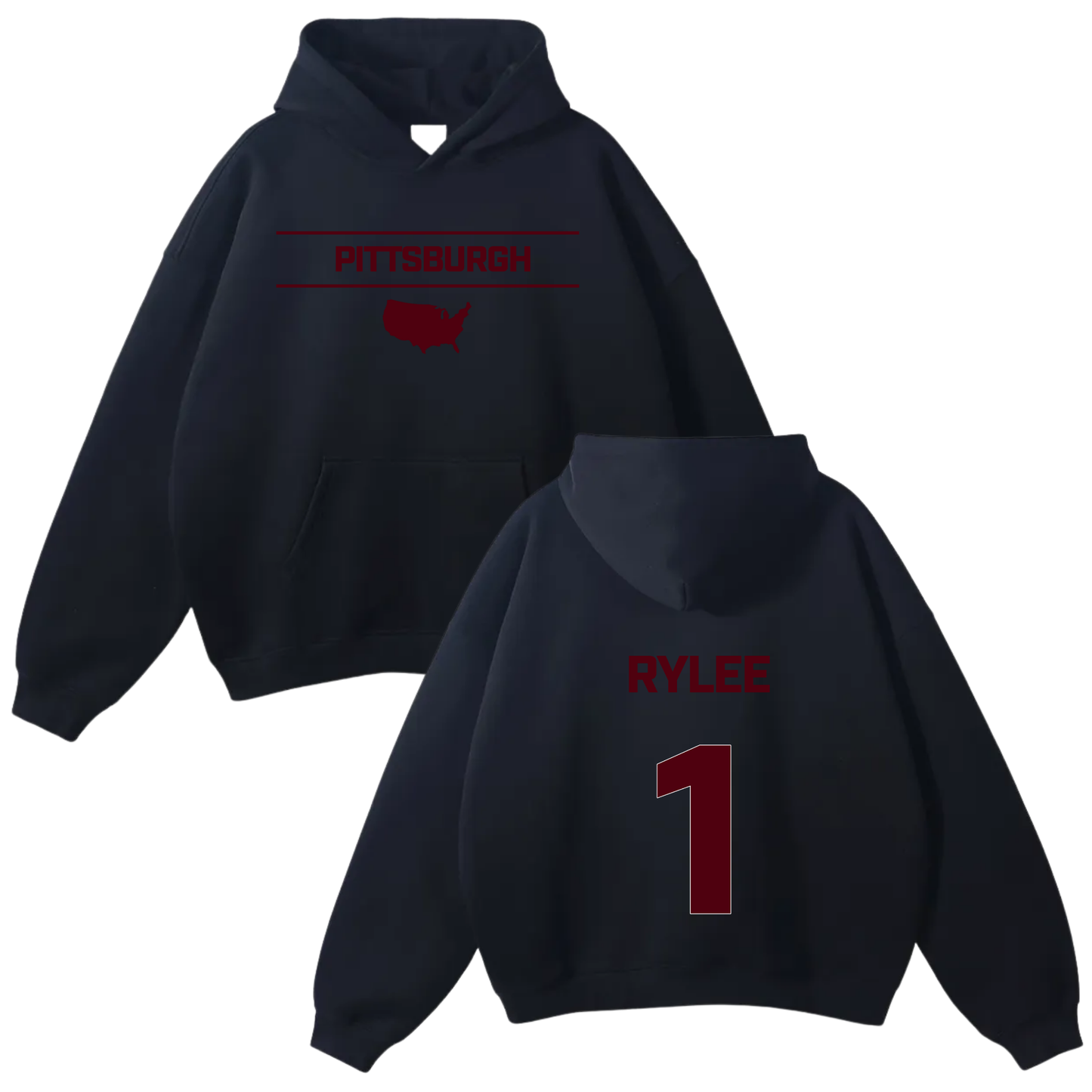 Rylee Kalocay Oversize Fleeced Hoodie