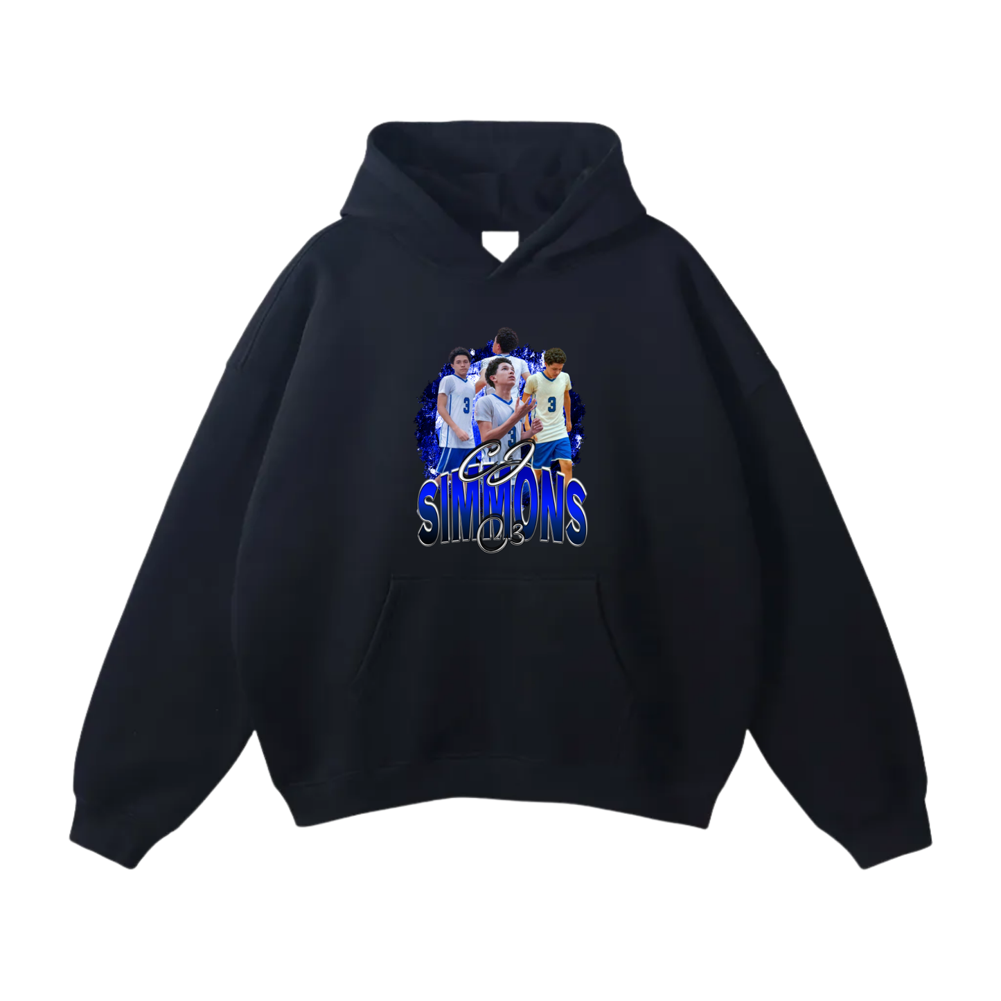 CJ Simmons Oversize Fleeced Hoodie
