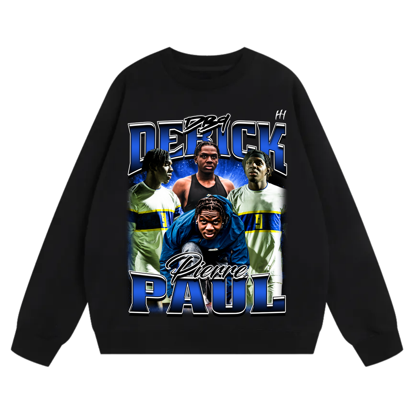 DERICK PIERRE PAUL Heavyweight Crewneck Sweatshirt