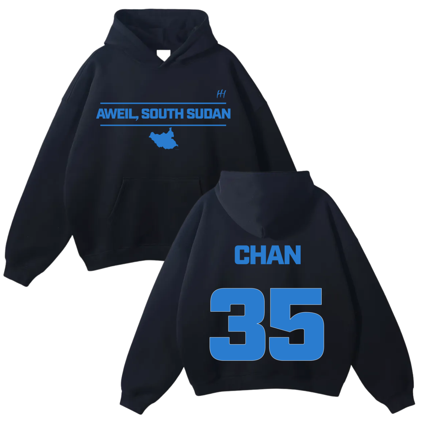 Akok Chan Oversize Fleeced Hoodie