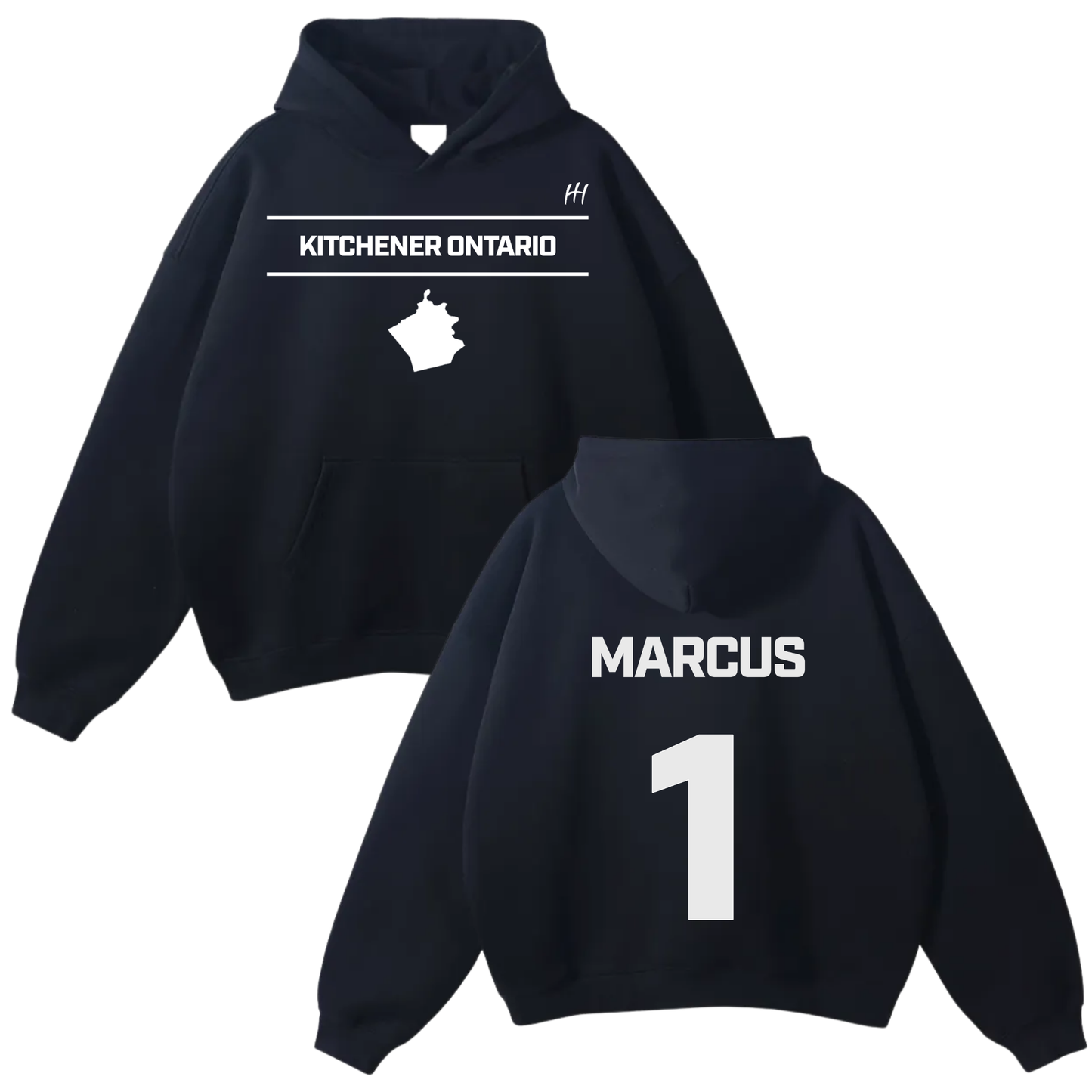 Marcus Barnes Oversize Fleeced Hoodie
