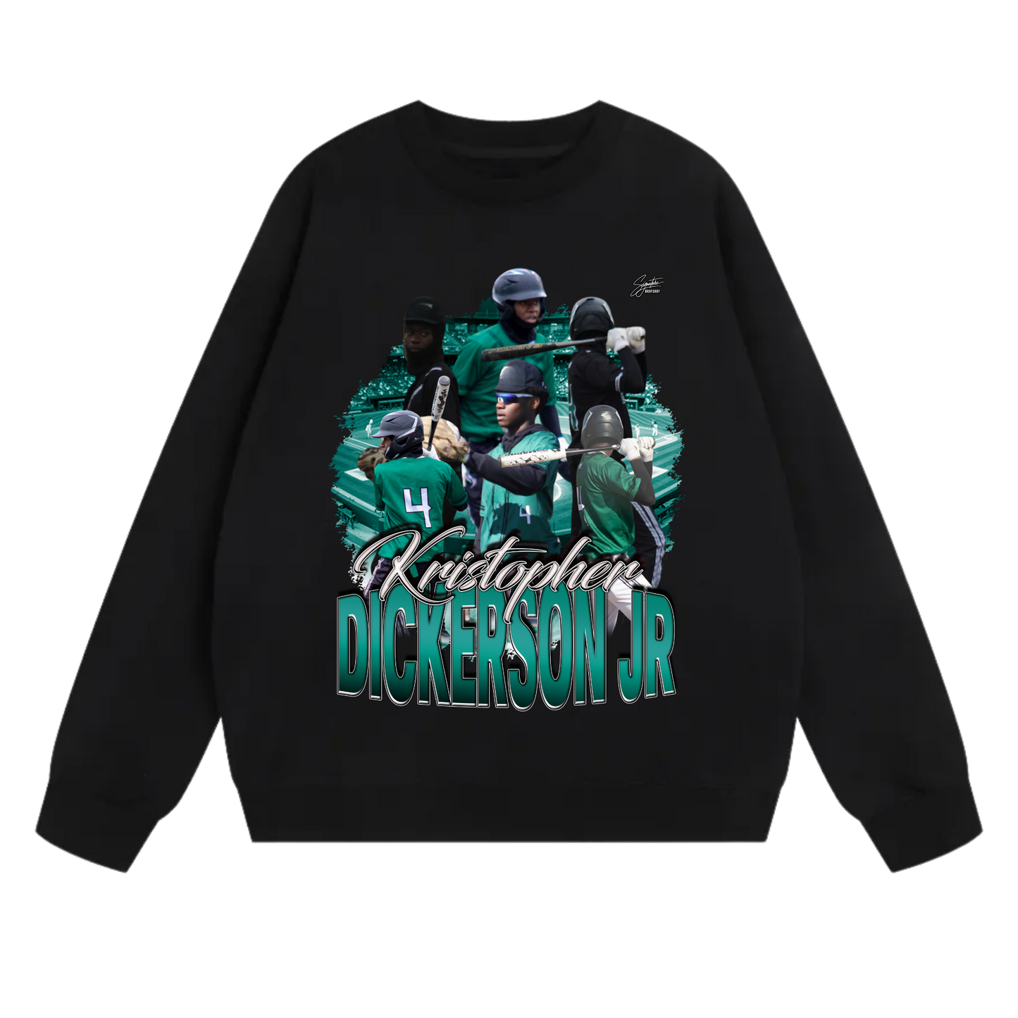 Kristopher Dickerson Jr Heavyweight Crewneck Sweatshirt
