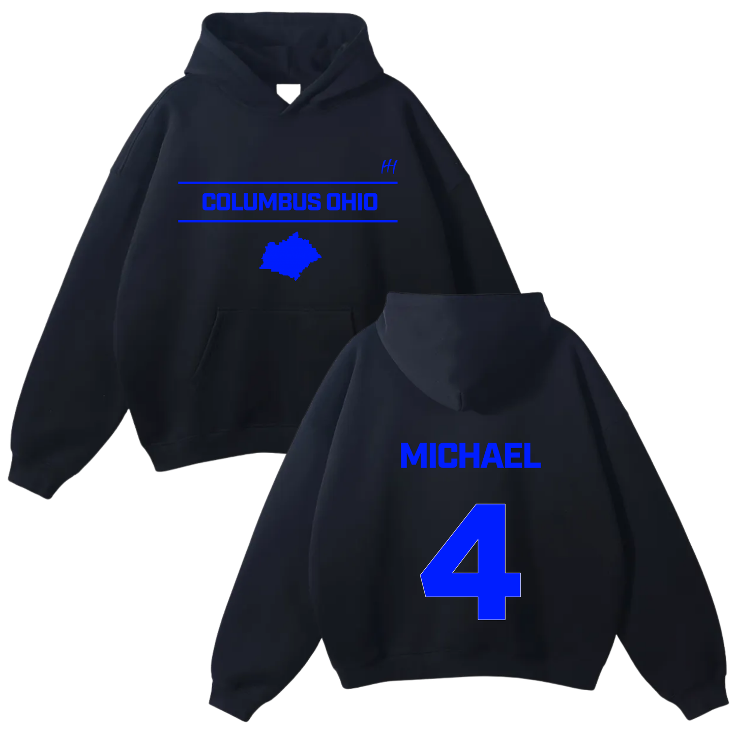 Michael Vaulx Oversize Fleeced Hoodie