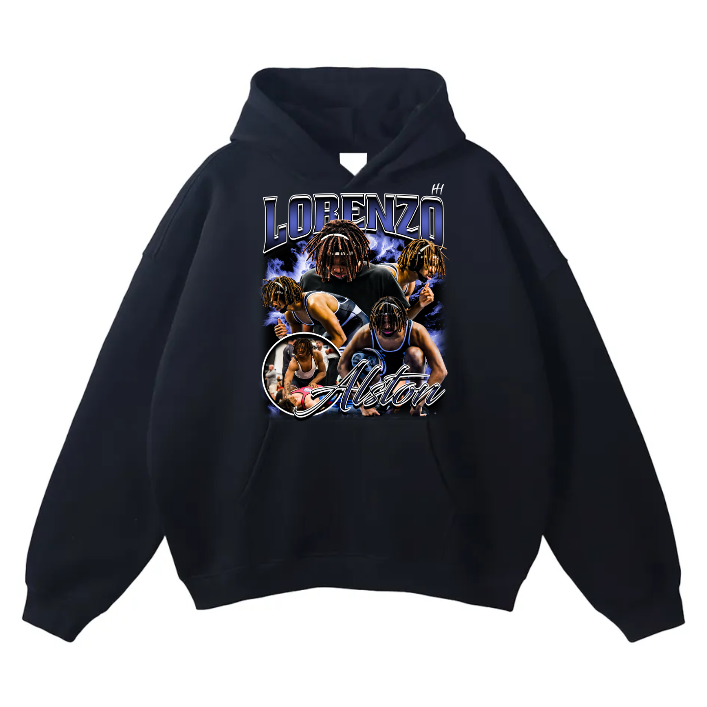 Lorenzo Alston Oversize Fleeced Hoodie