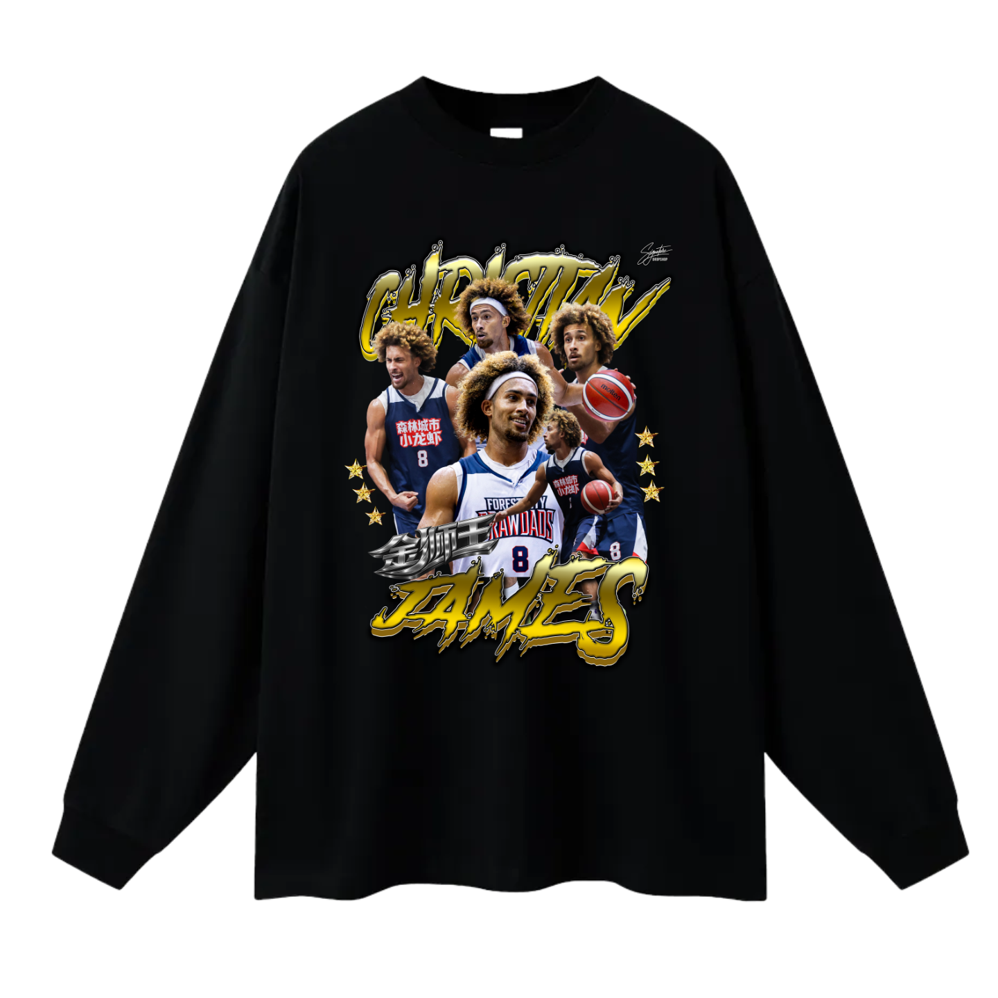 Christian James Long Sleeve Tee