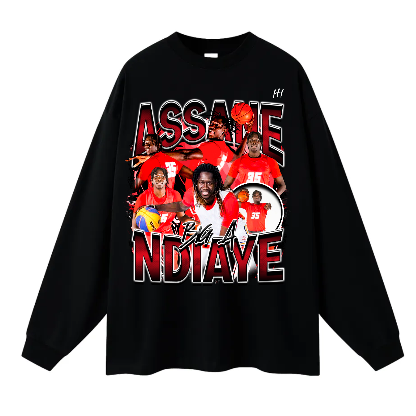 Assane Ndiaye Long Sleeve Tee
