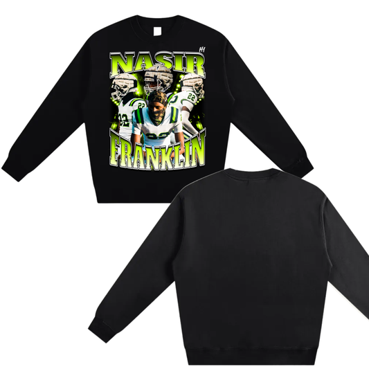 Nasir Franklin Heavyweight Crewneck Sweatshirt