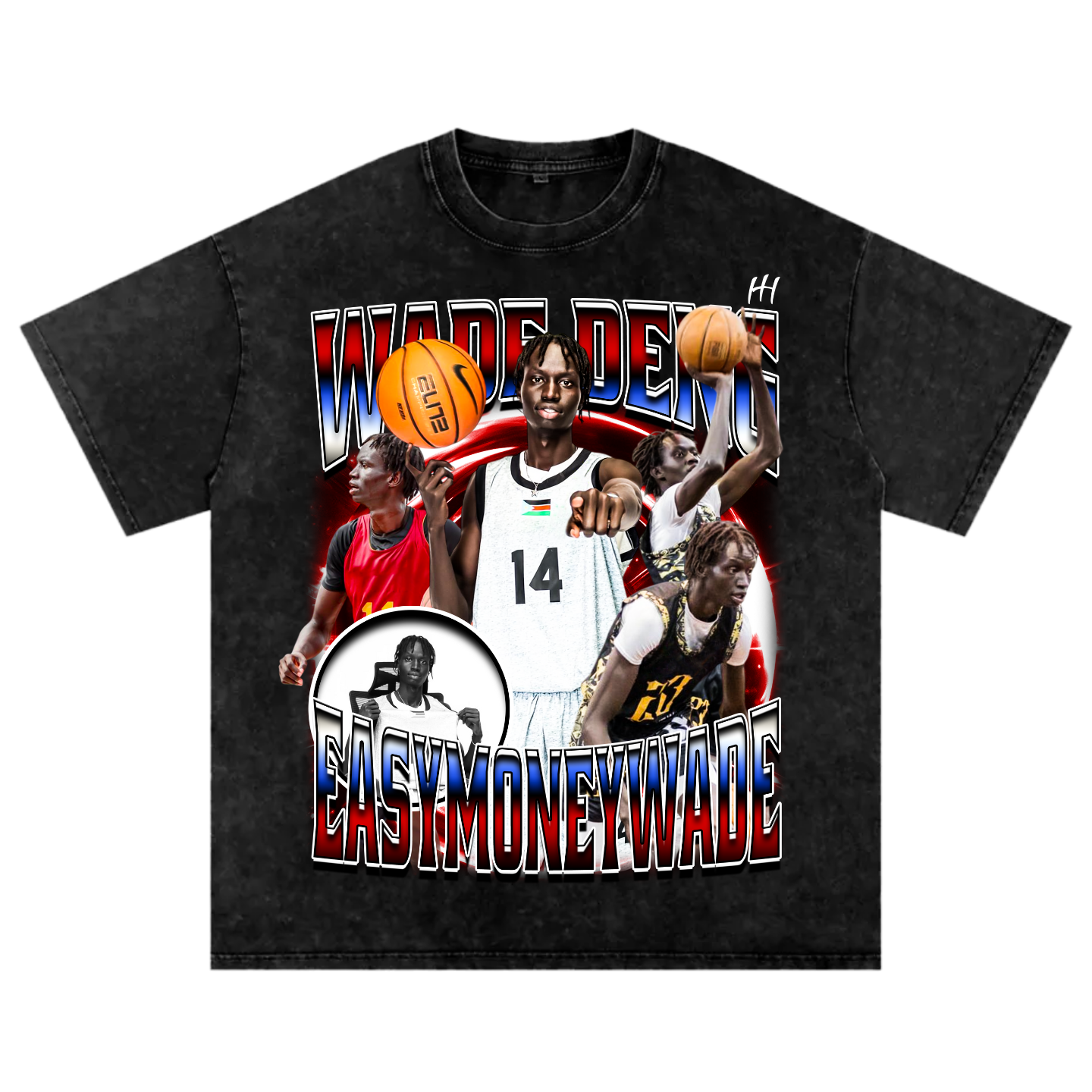 Wade Deng Malual Oversized T-shirt