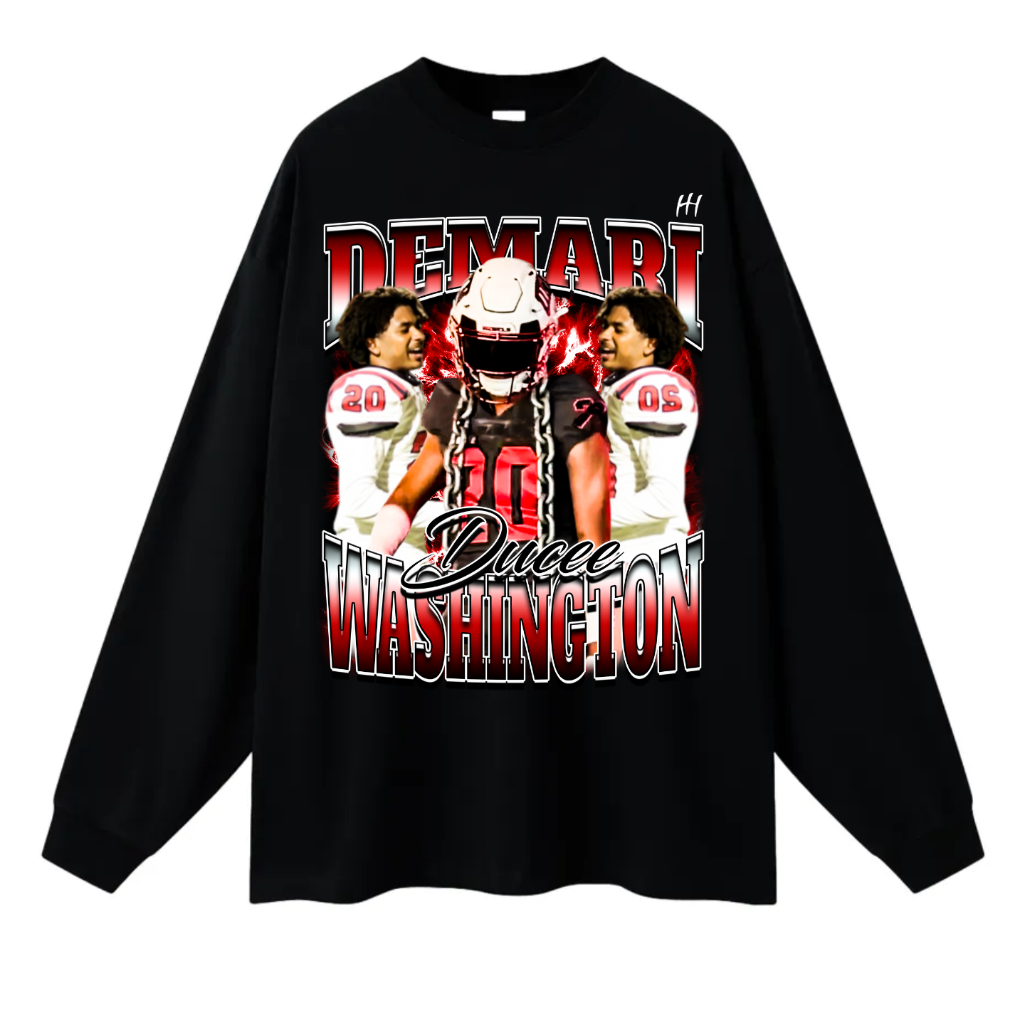 Demari Washington Long Sleeve Tee