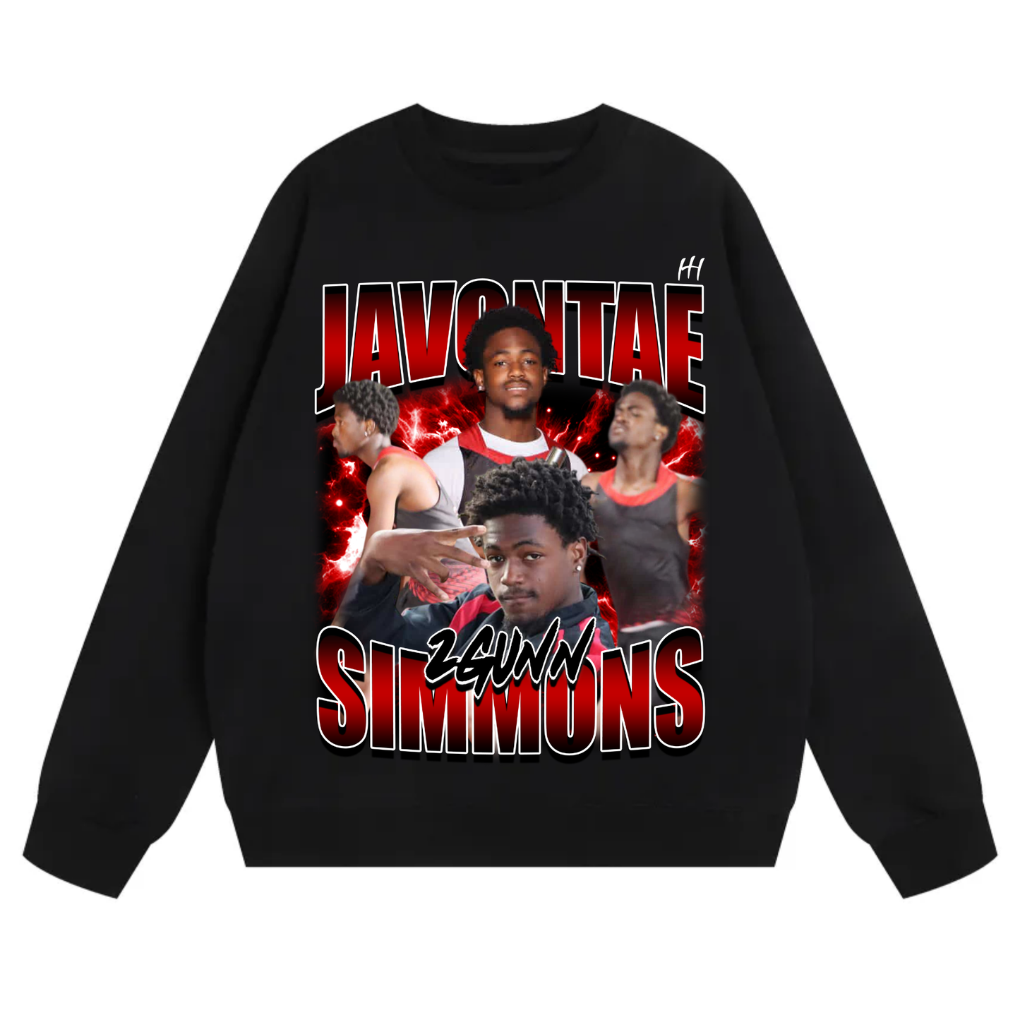 Javontae Simmons Heavyweight Crewneck Sweatshirt