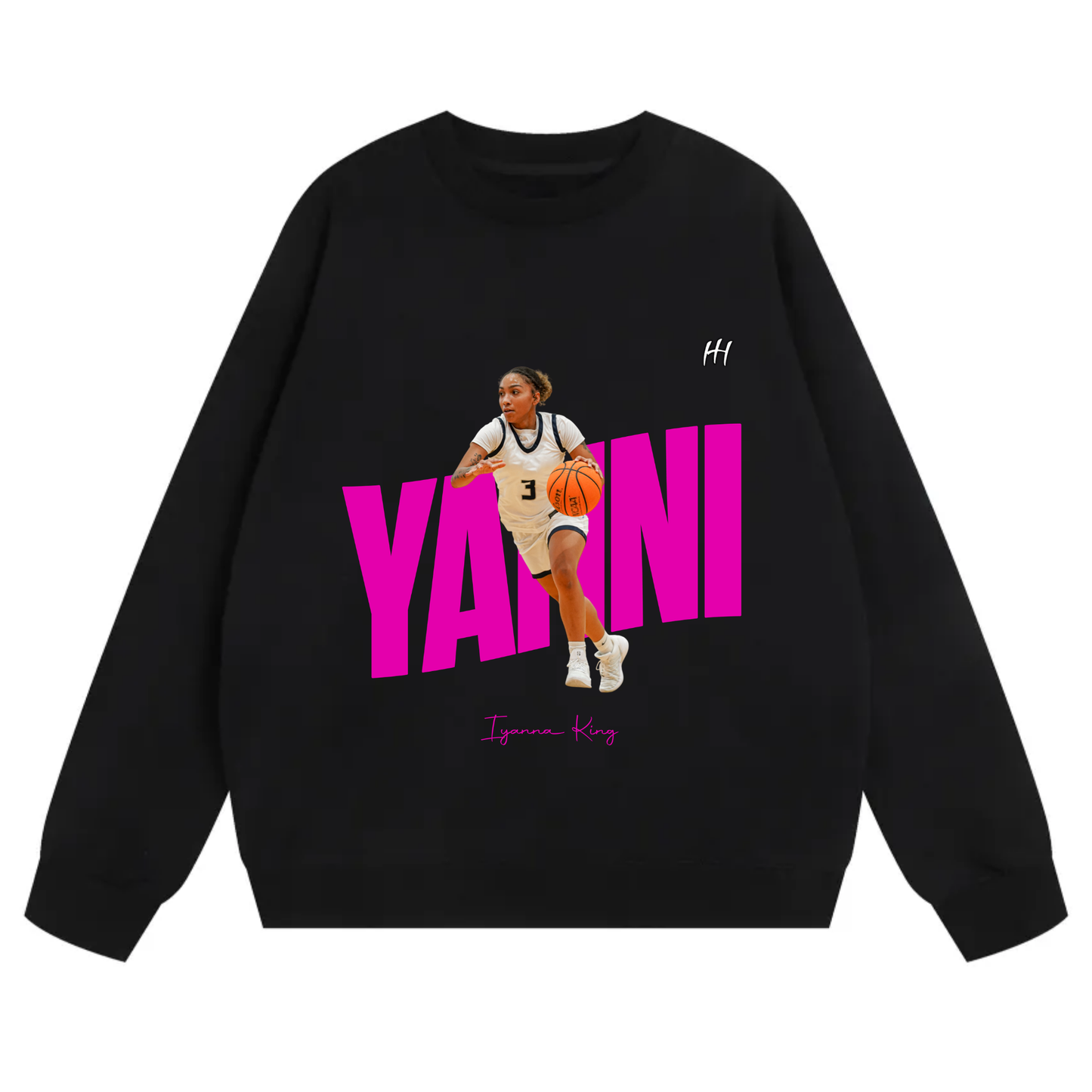Iyanna king Heavyweight Crewneck Sweatshirt