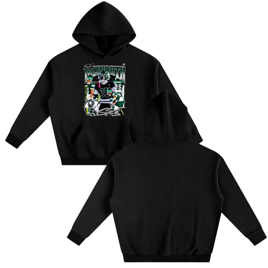 Za Dilworth Oversize Fleeced Hoodie