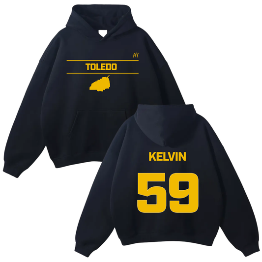 Kelvin Briggs Jr Oversize Fleeced Hoodie