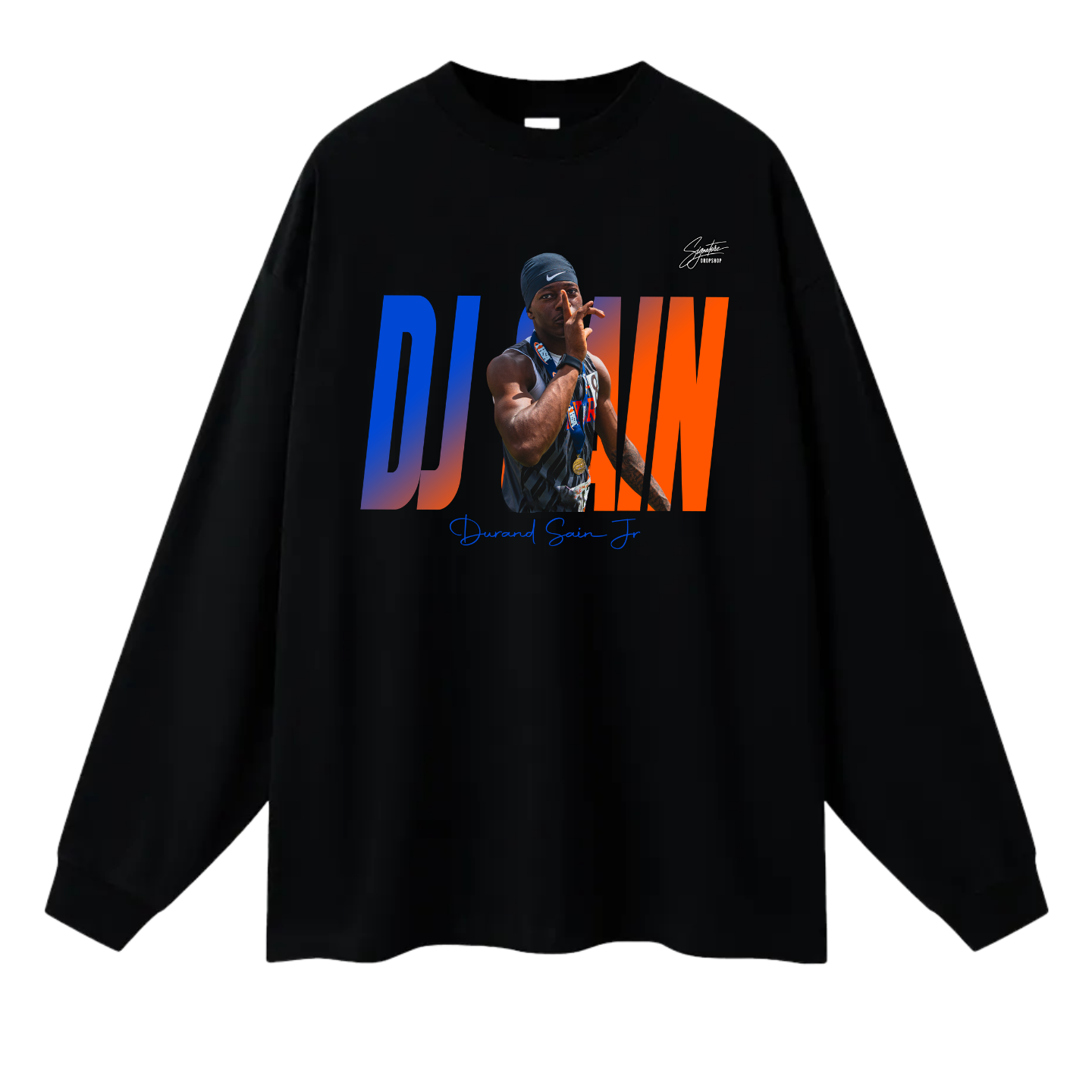 Durand Sain jr Long Sleeve Tee