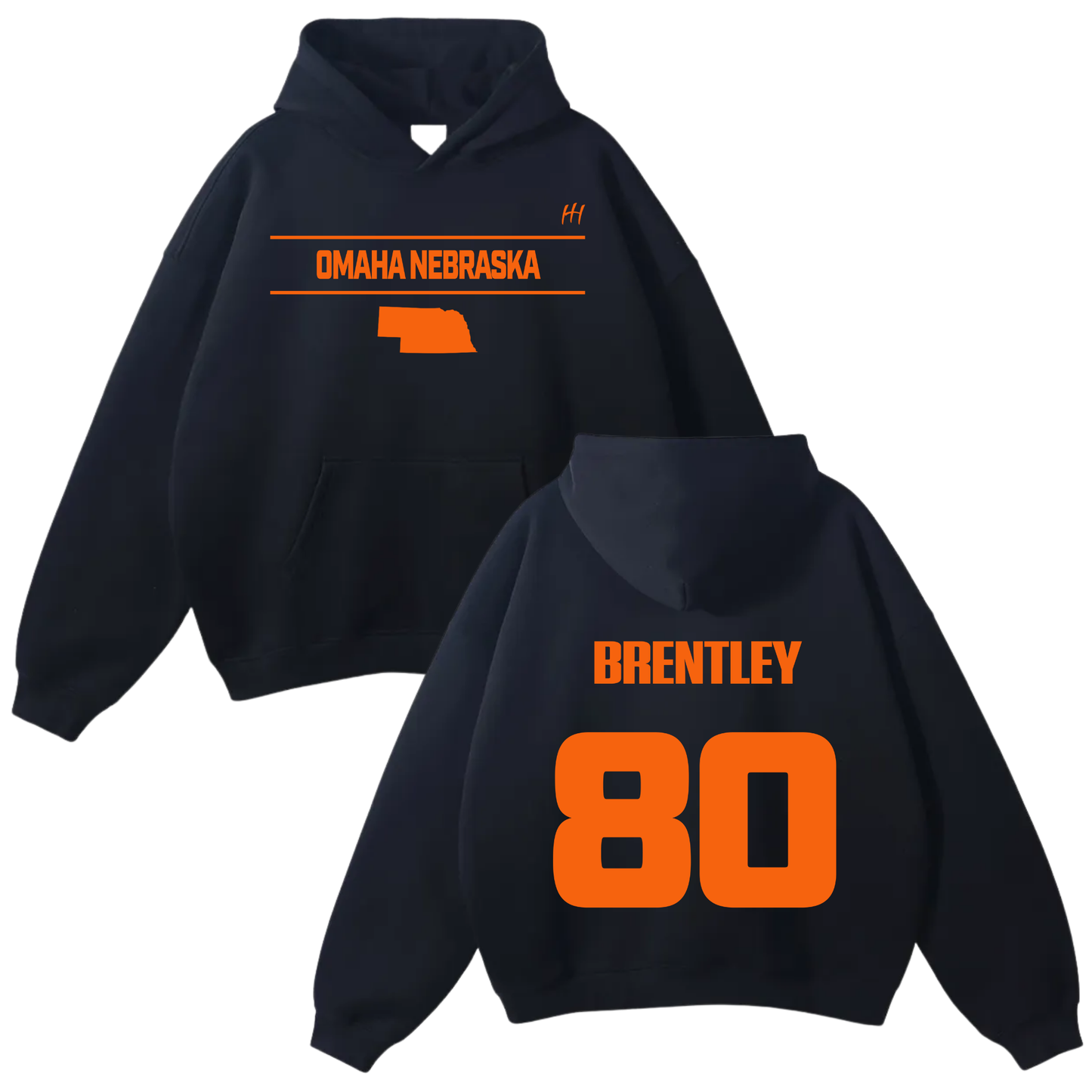 Brentley Allen Oversize Fleeced Hoodie