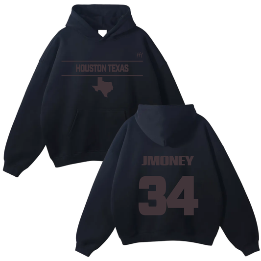 Jordan Burroughs Oversize Fleeced Hoodie