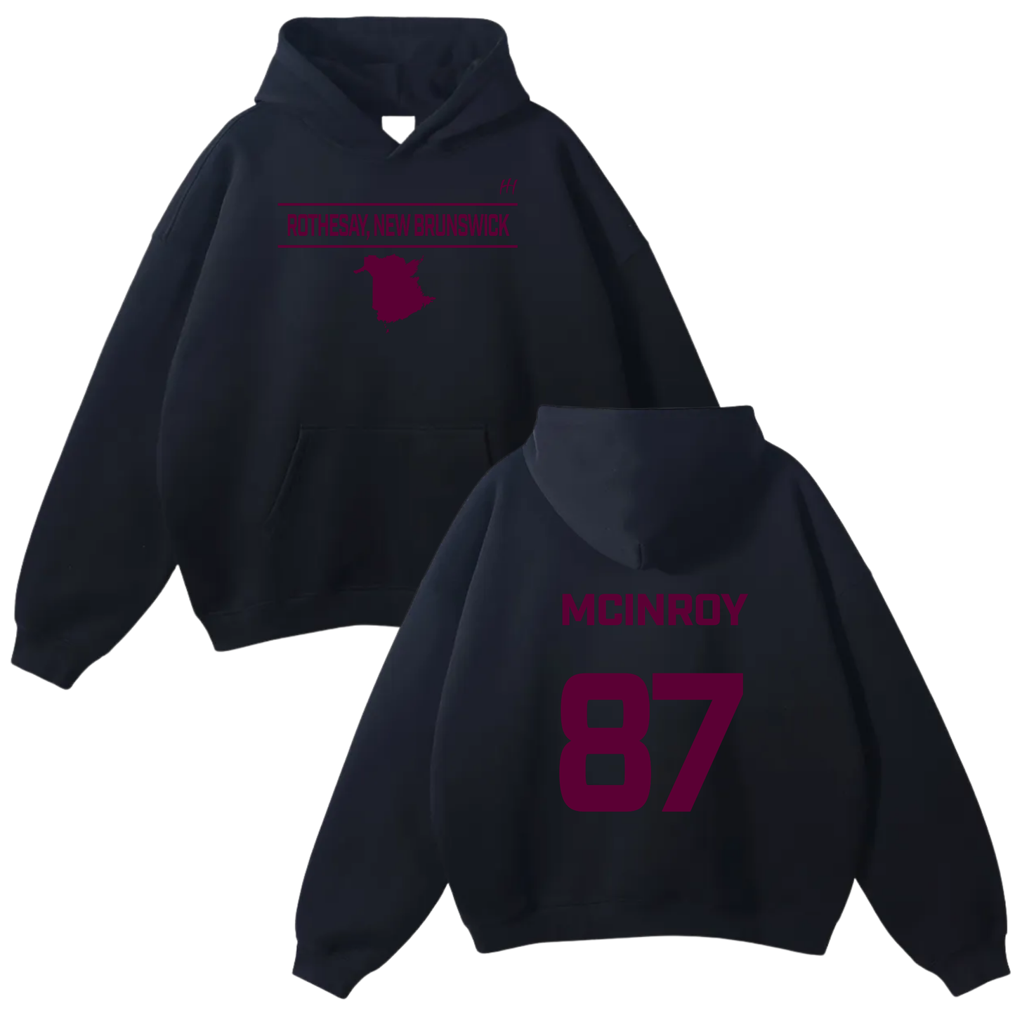 Gabe McInroy Oversize Fleeced Hoodie