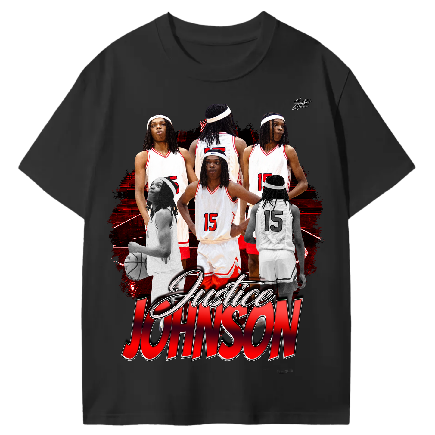 Justice Johnson T-shirt