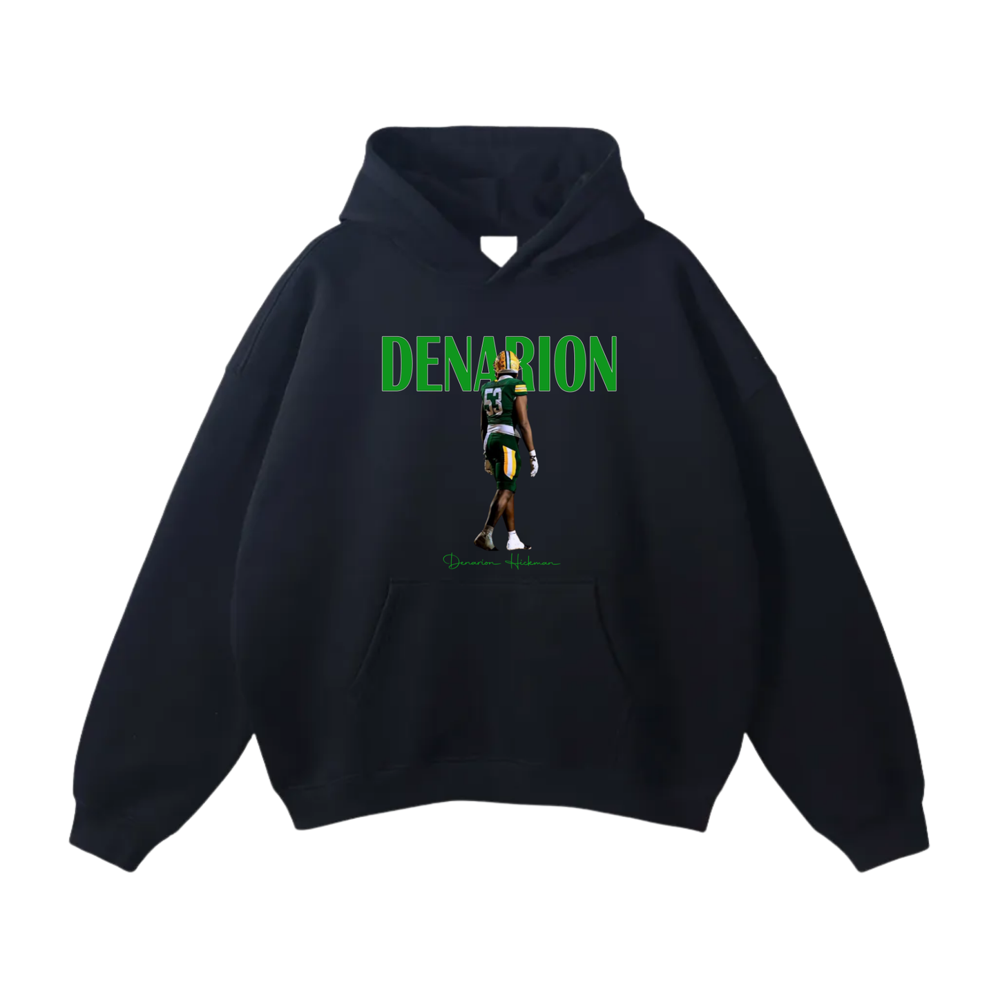 Denarion Hickman Oversize Fleeced Hoodie