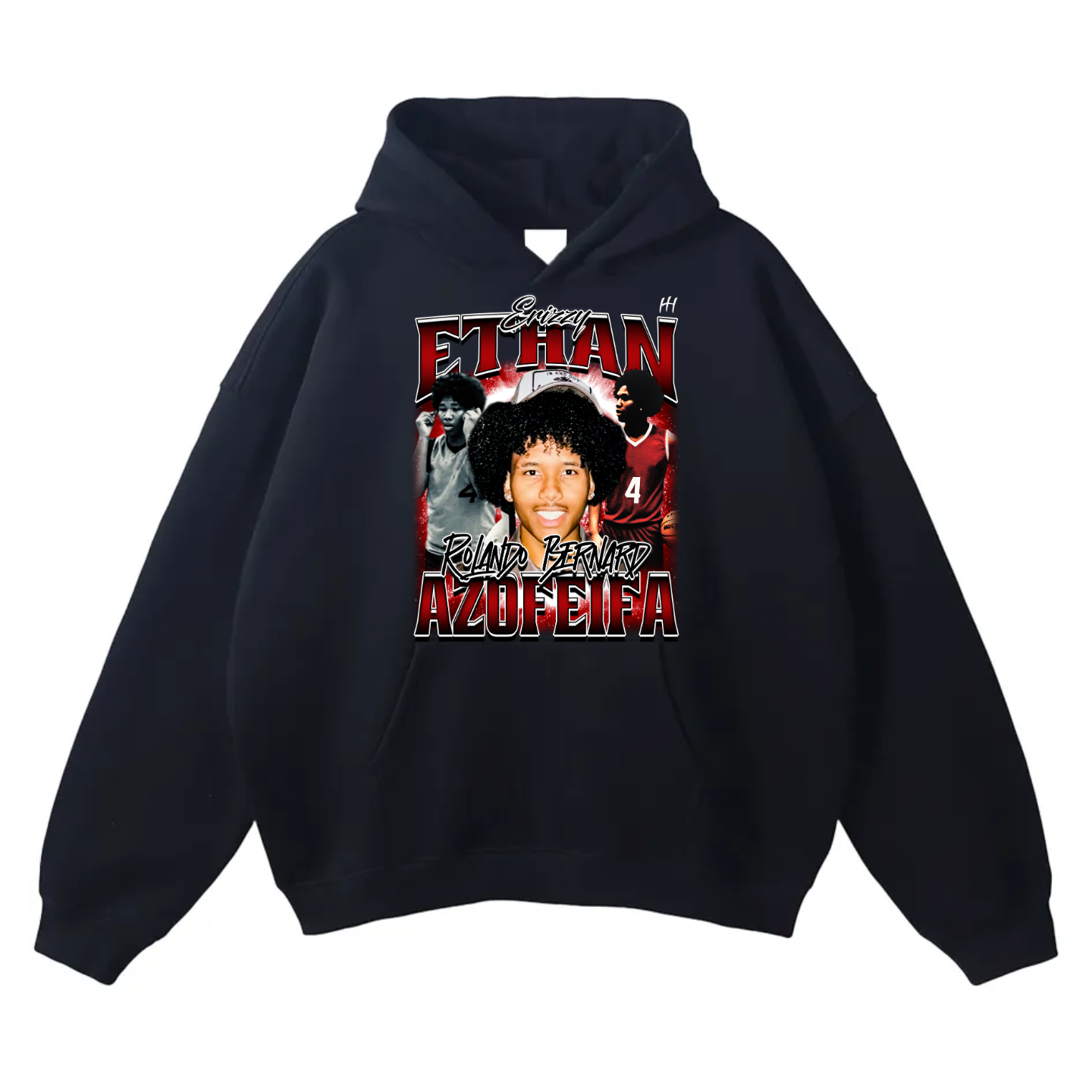 Ethan Rolando Bernard Azofeifa Oversize Fleeced Hoodie