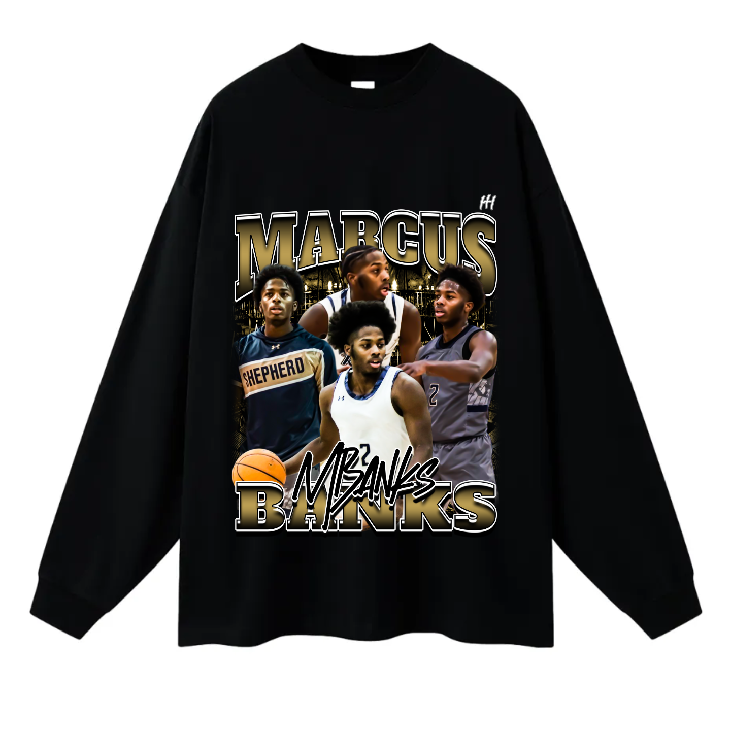 Marcus Banks Long Sleeve Tee