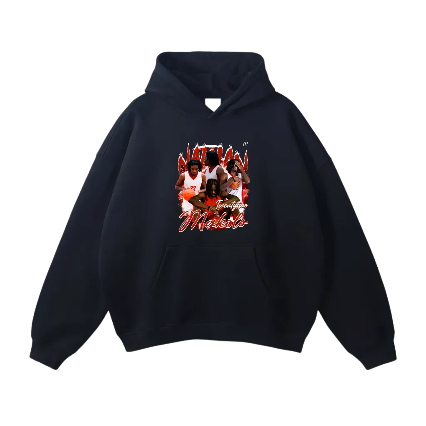 Nathan Makolo Oversize Fleeced Hoodie