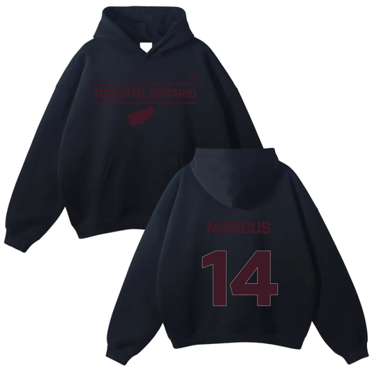 Marcus Sasuke-Steven Green Oversize Fleeced Hoodie