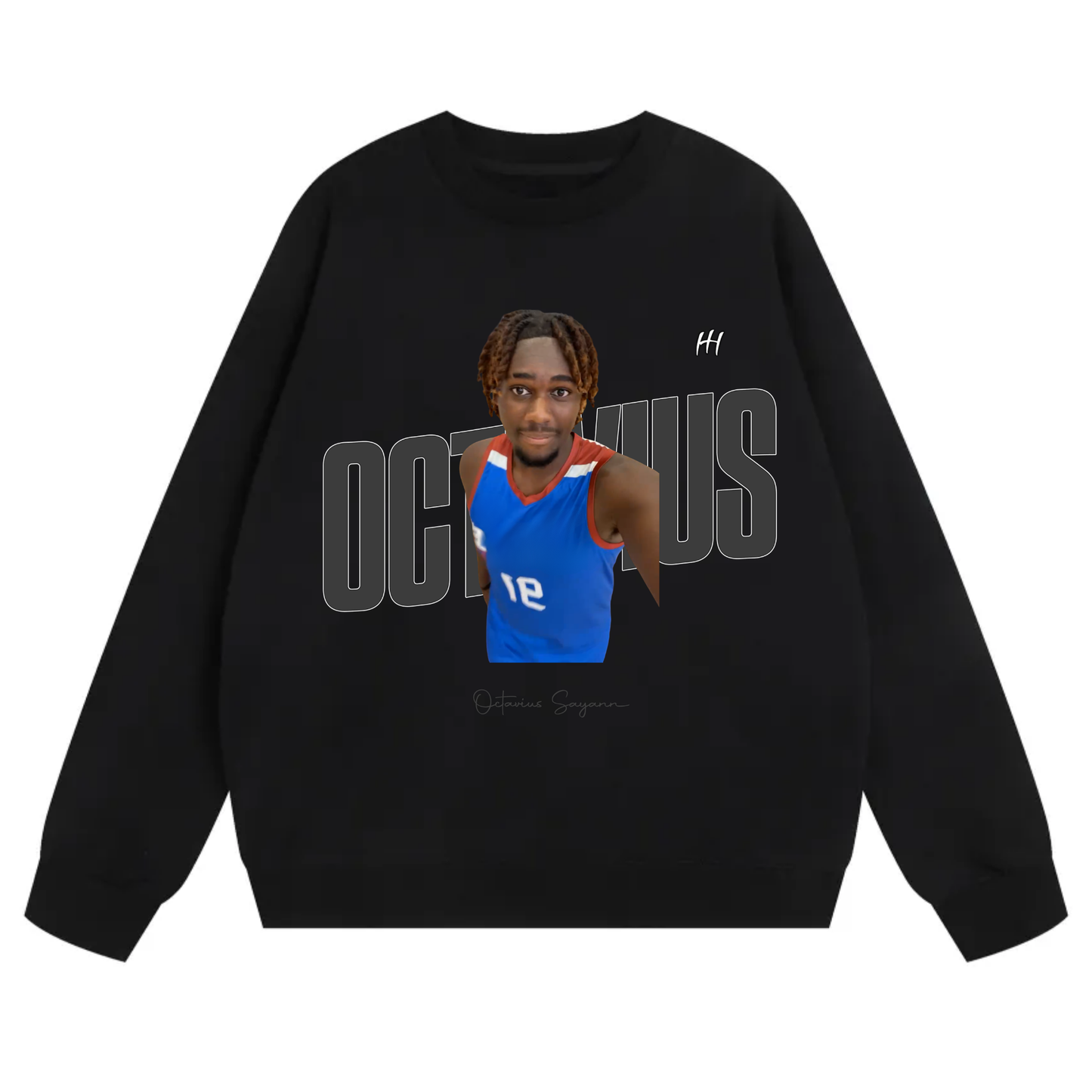 Octavius Sayann Heavyweight Crewneck Sweatshirt