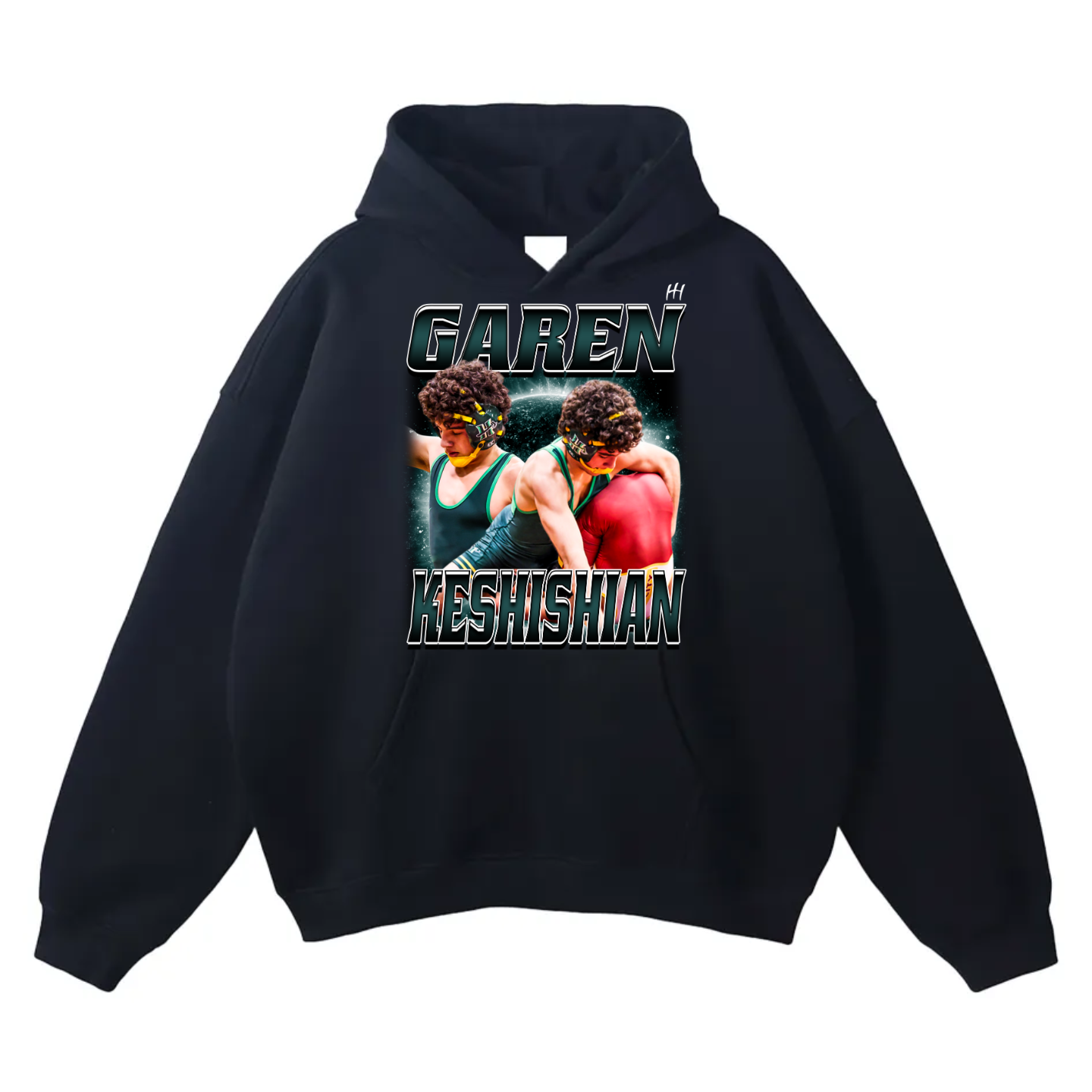 Garen Keshishian Oversize Fleeced Hoodie