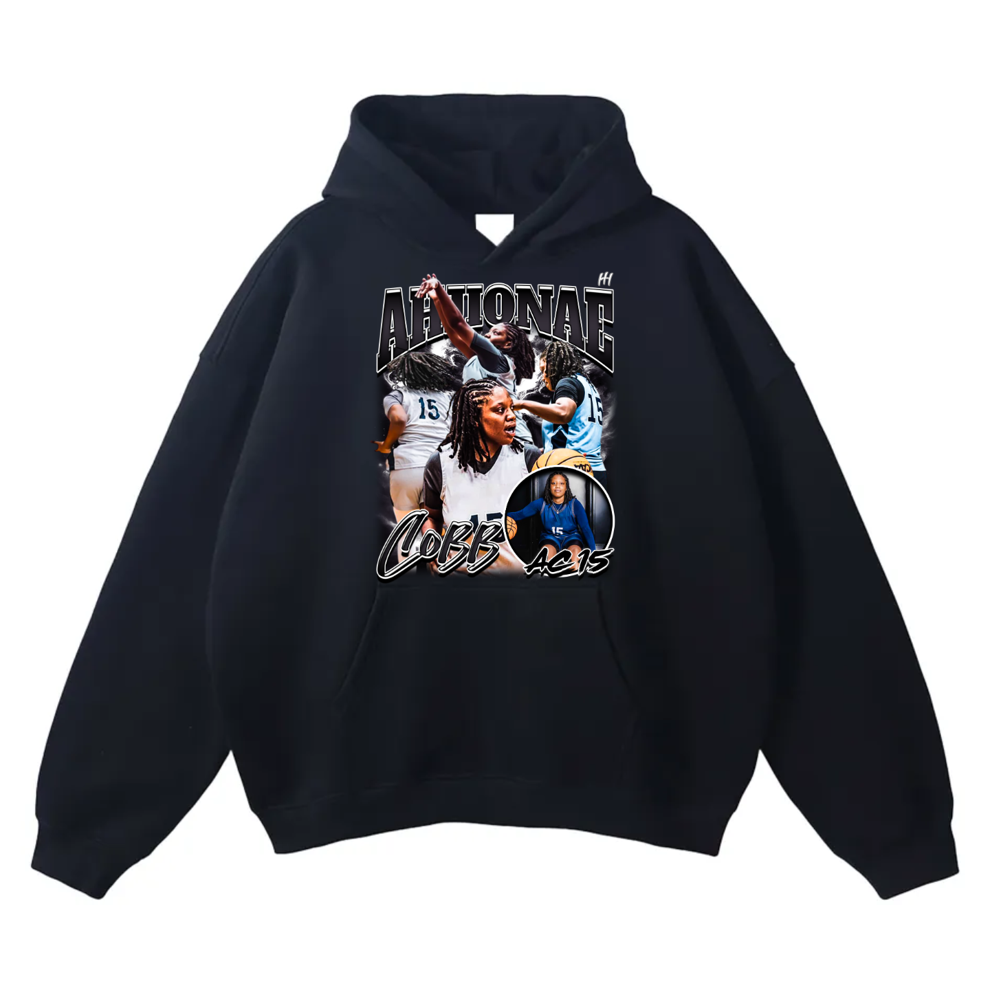 Ahjionae Cobb Oversize Fleeced Hoodie