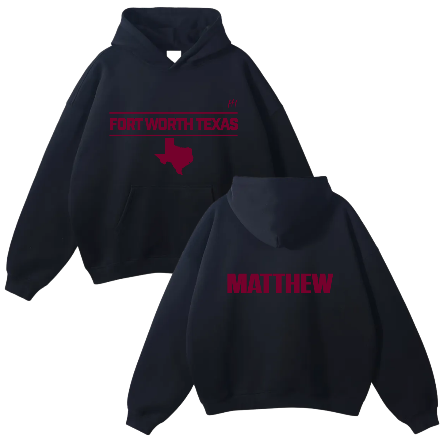 Matthew Govea Oversize Fleeced Hoodie