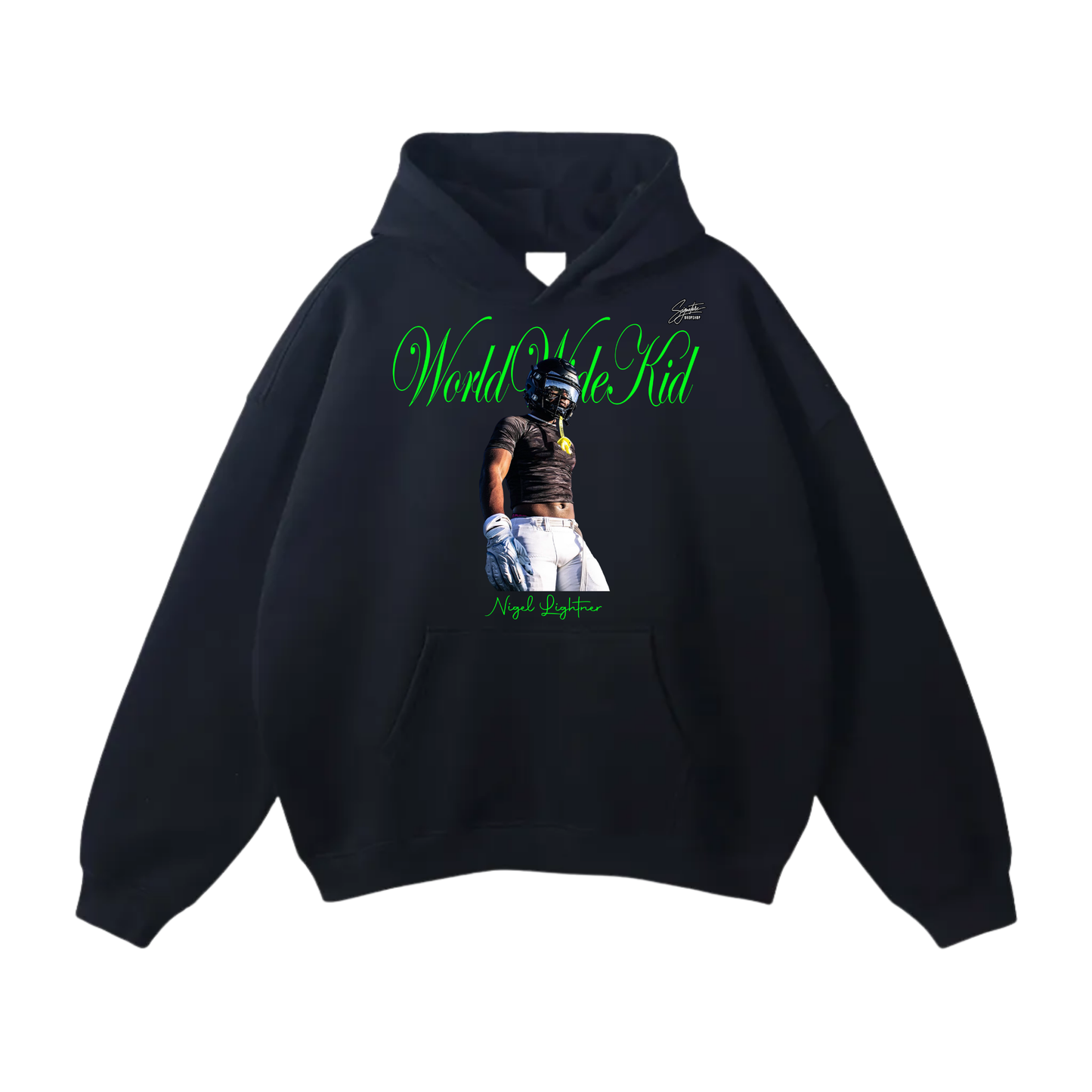 Nigel Lightner Oversize Fleeced Hoodie