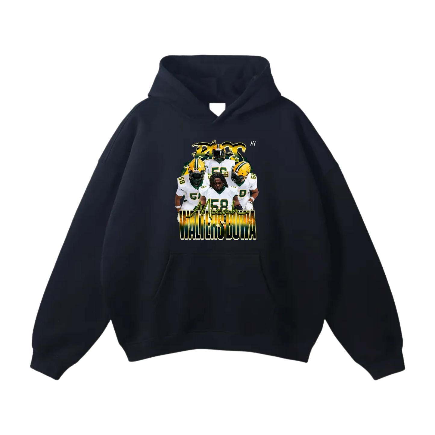 Micah Williams Buwa Oversize Fleeced Hoodie