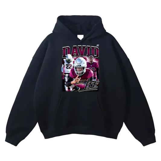 David Oversize Fleeced Hoodie