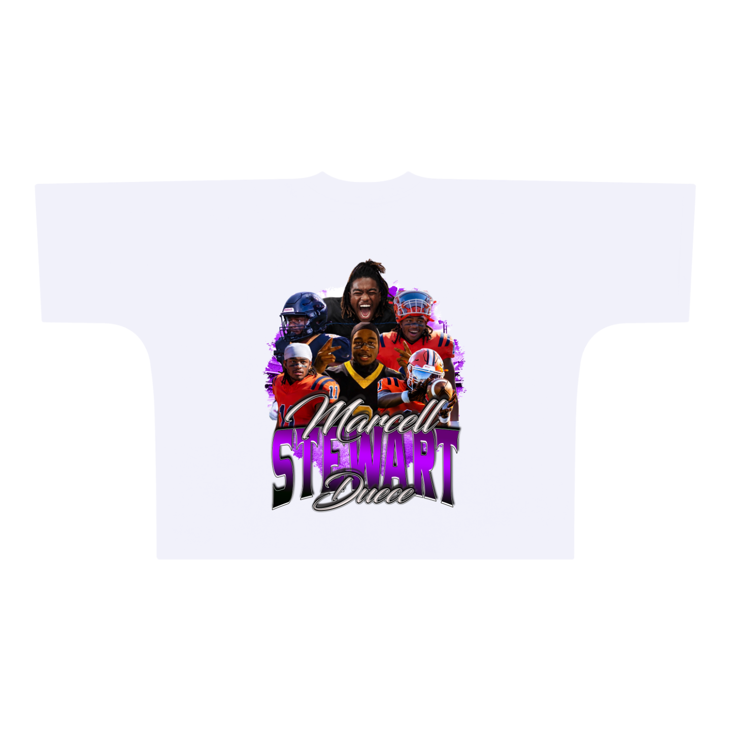 Marcell Stewart Premium Drop Shoulder/Boxy Tee