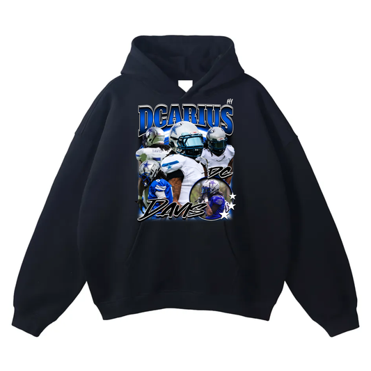 Dcarius Davis Oversize Fleeced Hoodie
