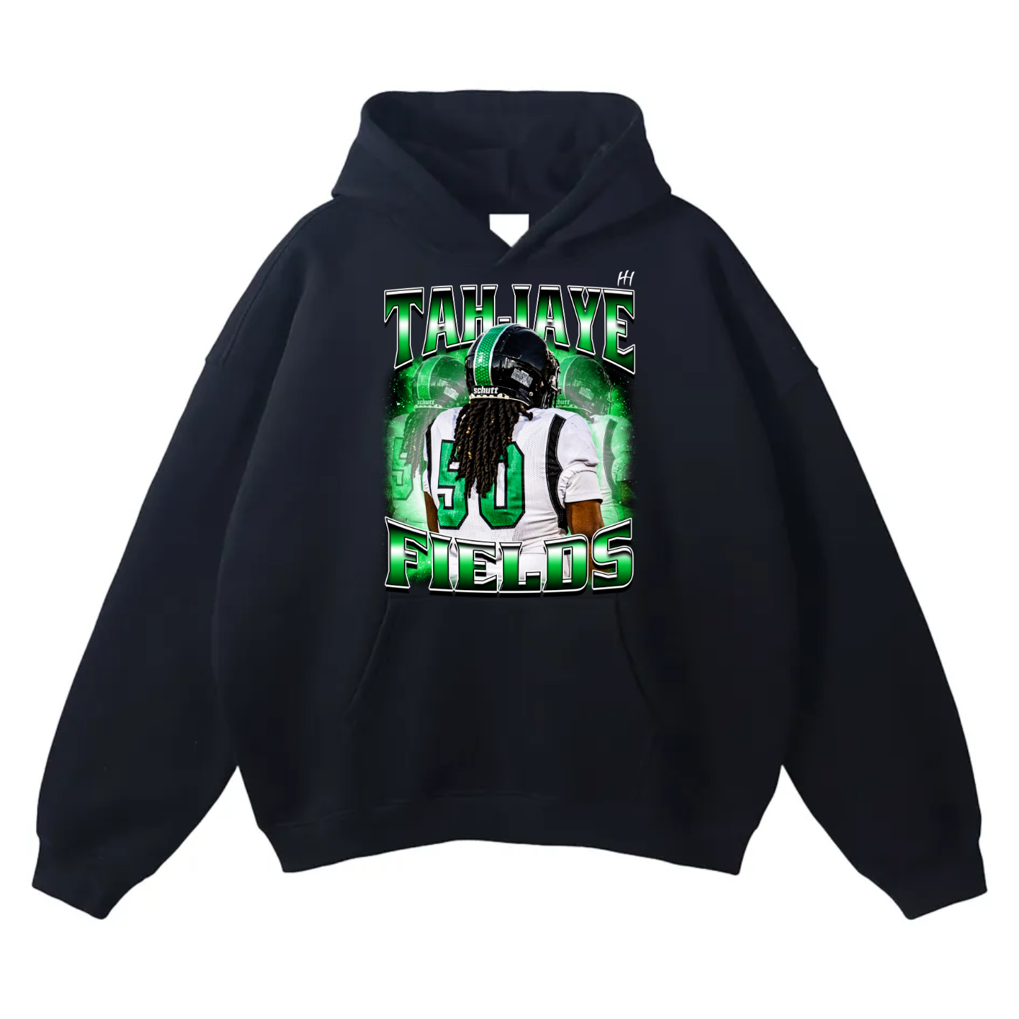 Tahjaye Fields Oversize Fleeced Hoodie